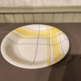 Vintage ceramic plate Salins France