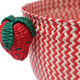 Braided basket strawberry pattern