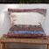 Hand-woven handmade cushion cover made from recycled cotton