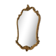 Vintage baroque style mirror, 84x43 cm