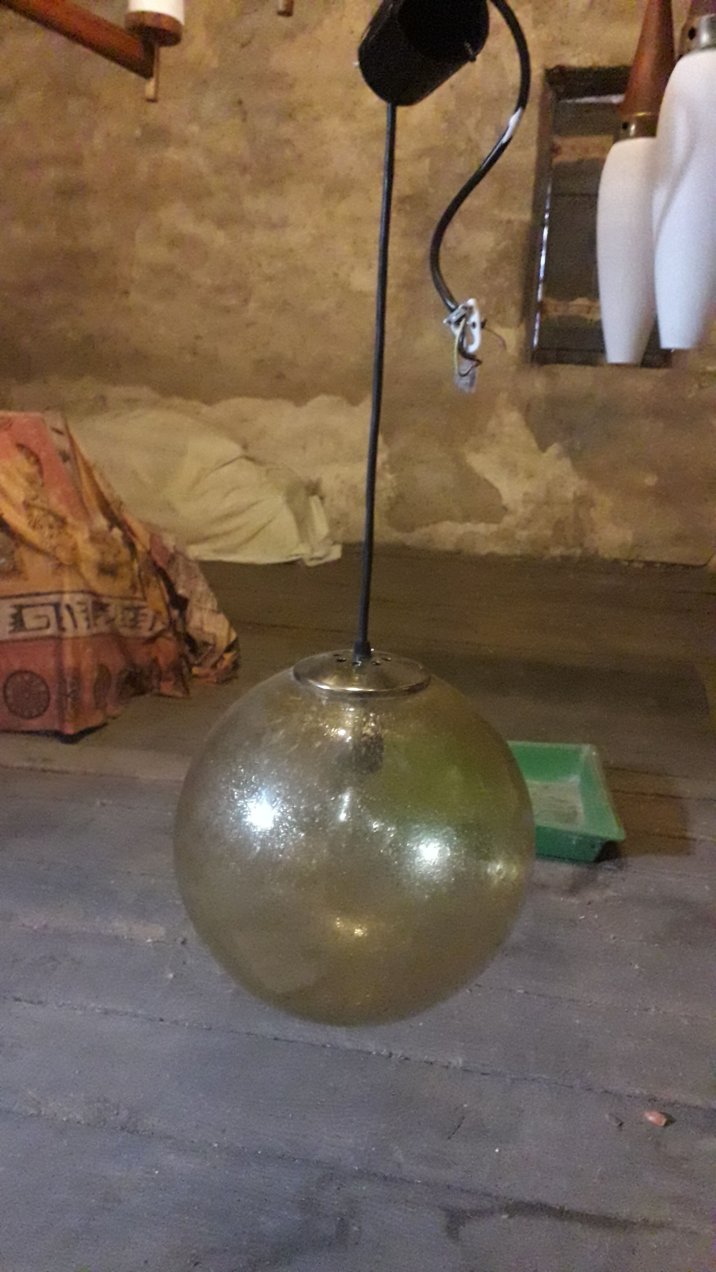 Glass hanging lamp 70