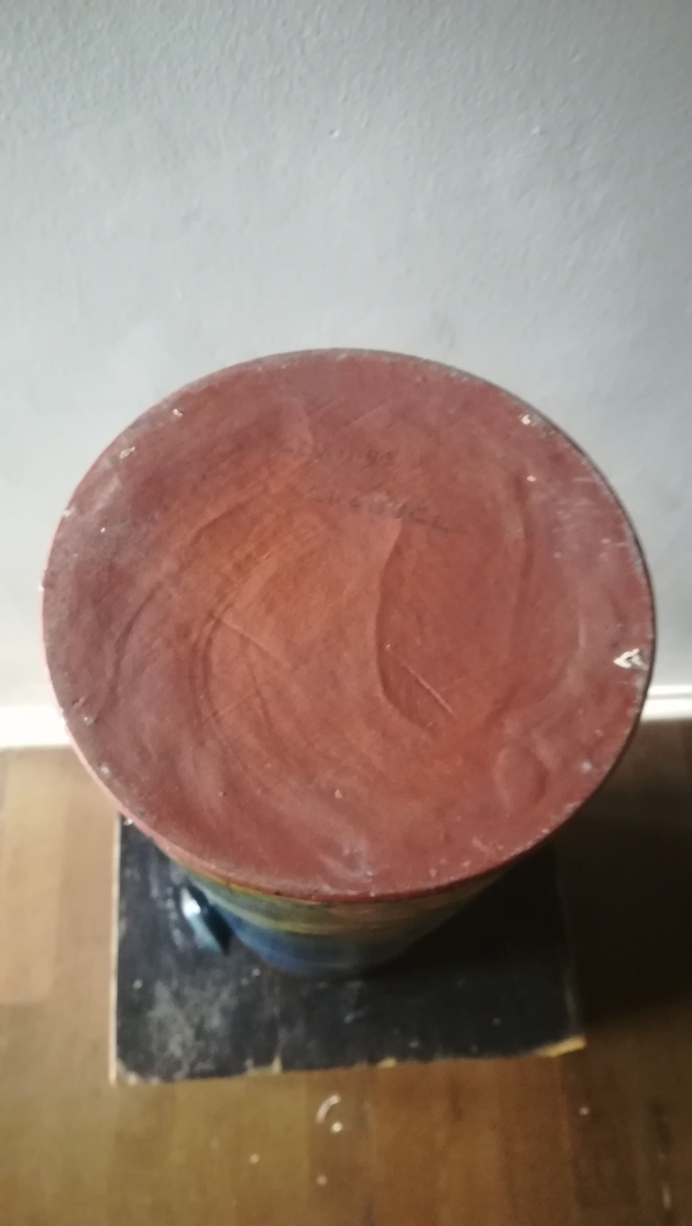 Ceramic umbrella holder by Claude Chauvel