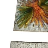 Set of two La Ferté-Gaucher tiles