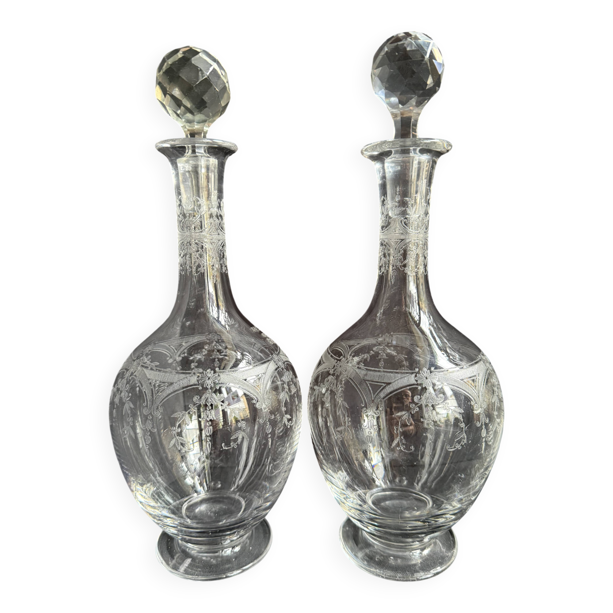 Saint Louis Manon carafe service (sold individually - Stock of 5)