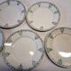 5 vintage dessert plates from Moulins des Loups in good condition