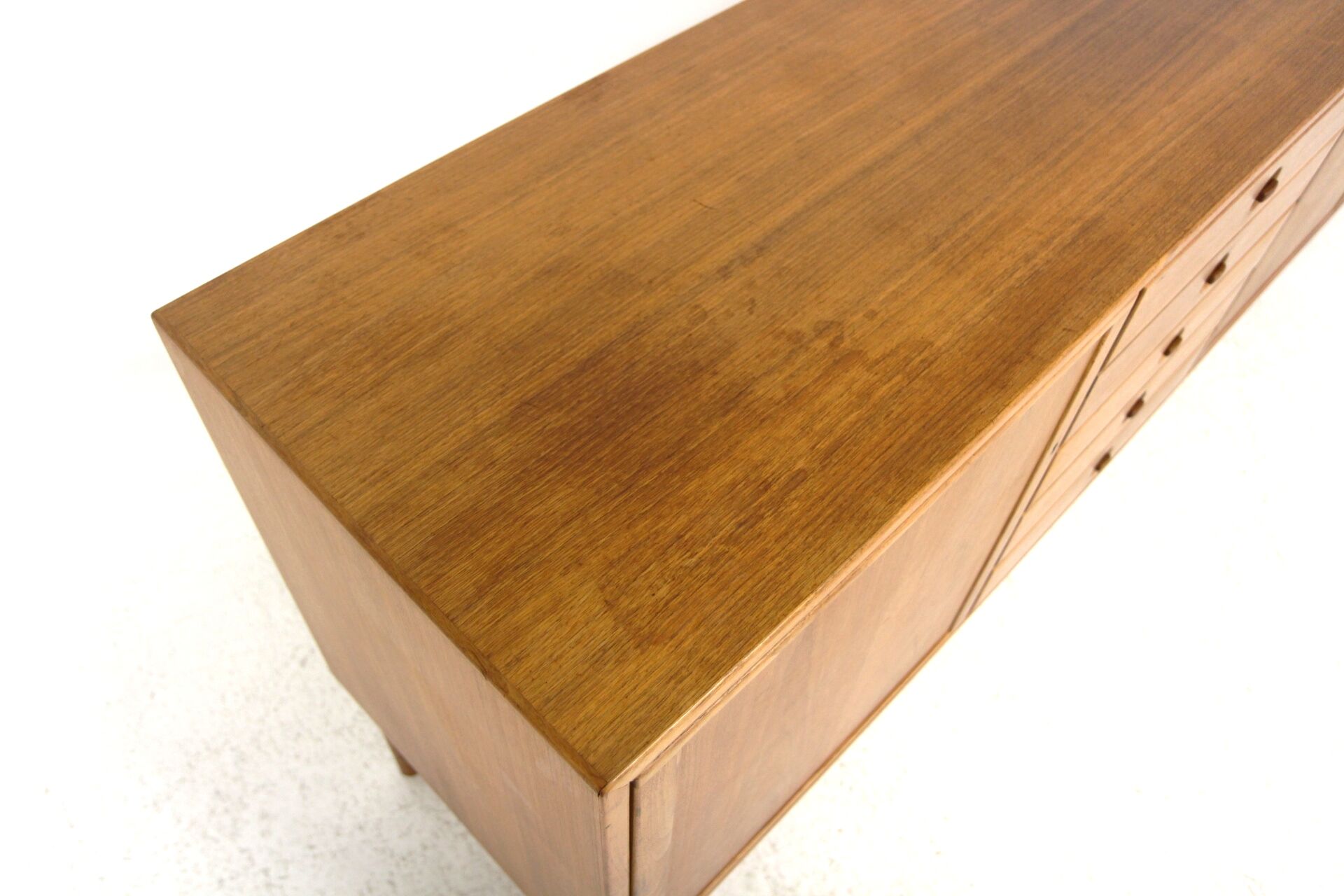Scandinavian walnut sideboard, Skaraborgs Möbelindustri, Sweden, 1960
