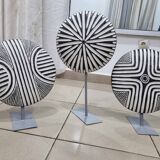 Set of 3 bamileke african shields