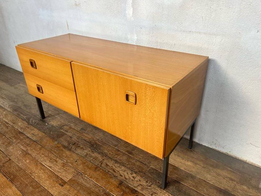 Meuble tv petite enfilade vintage scandinave 1950 1960