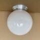 Grand plafonnier / opaline D25cm