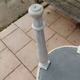 Paire de tabourets poufs anciens style louis xvi