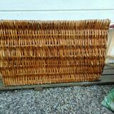 Wicker toy chest