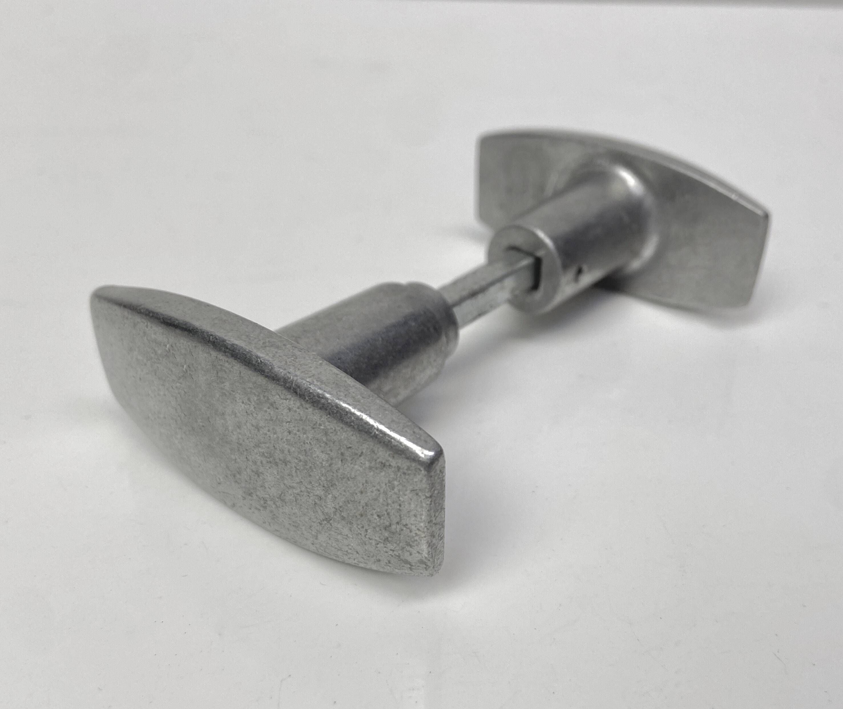 Set of aluminum handles - 15 pair of aluminum handles - industrial design - renovation