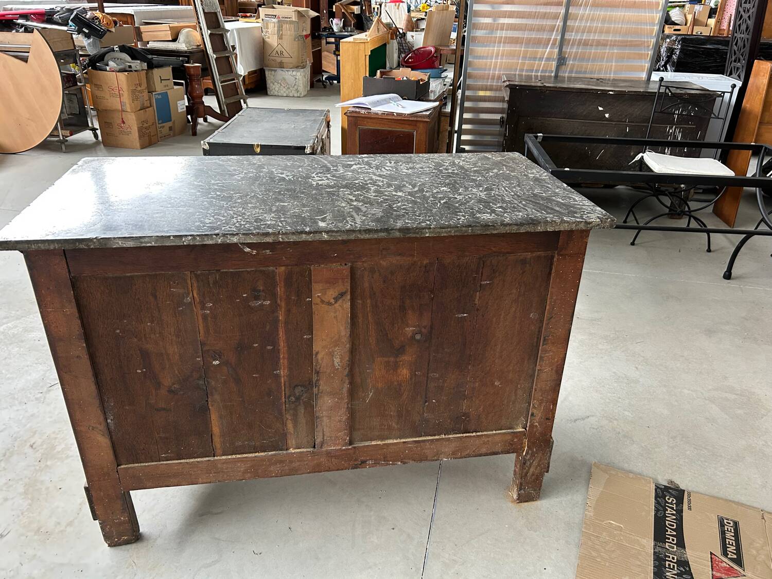 Empire style chest of drawers