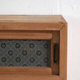 Old Japanese cedar wardrobe – Taishō / Shōwa period (c. 1912-1945) #32