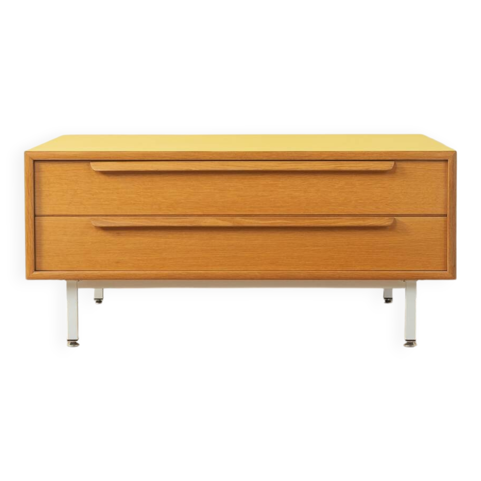 Commode en placage de chêne, années 1960