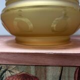 Vintage Amber Tulip Shade Tilting Wall Light