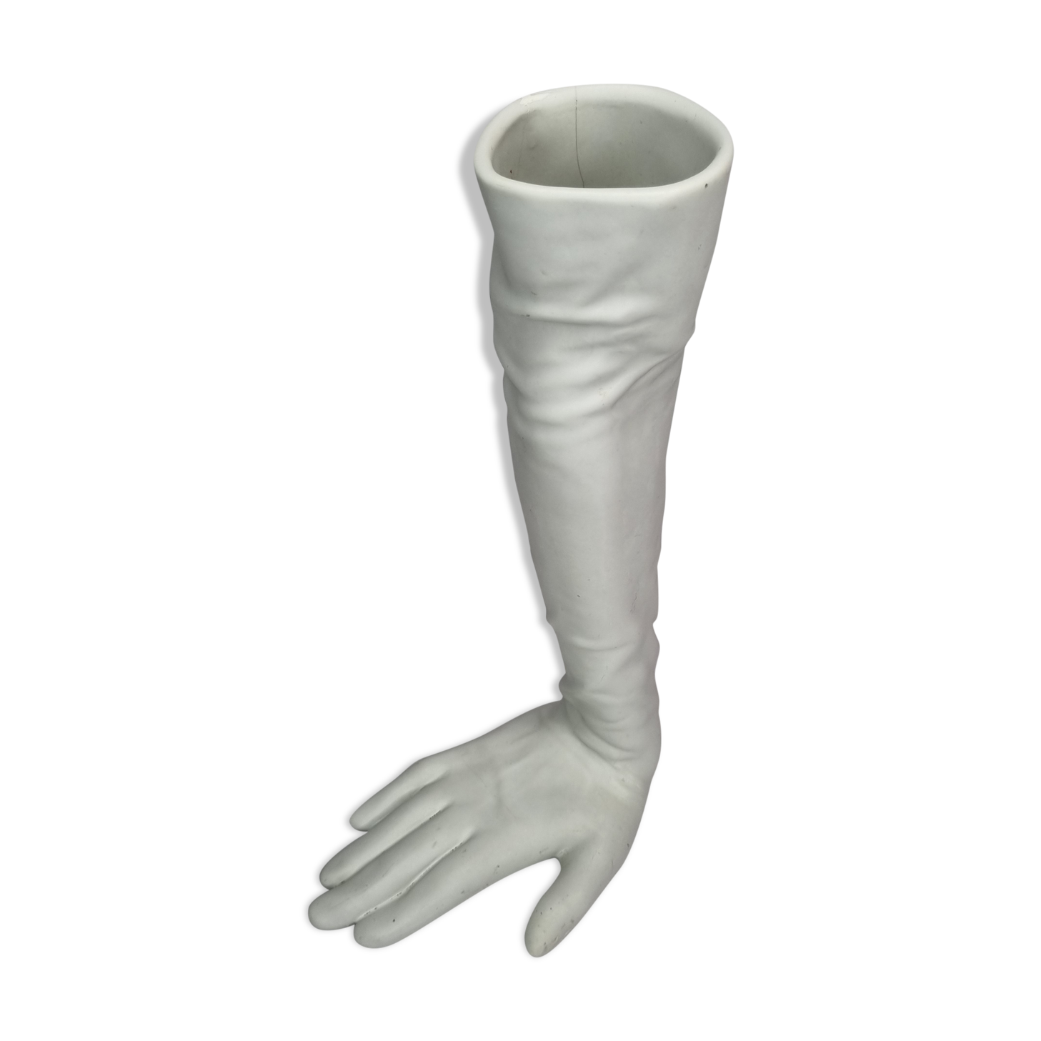 Vase in the shape of a glove "Hepburn", 80s, 31 cm