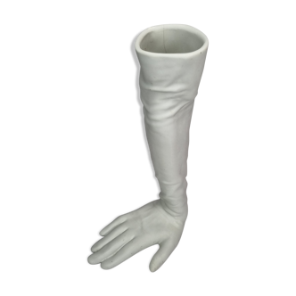 Vase in the shape of a glove "Hepburn", 80s, 31 cm