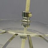 Chandelier 70s aluminum suspension