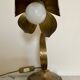 Brass flower lamp
