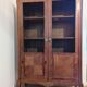 Marquetry library in Transition style Louis XV / Louis XVI