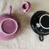 Selfish teapot and its cup