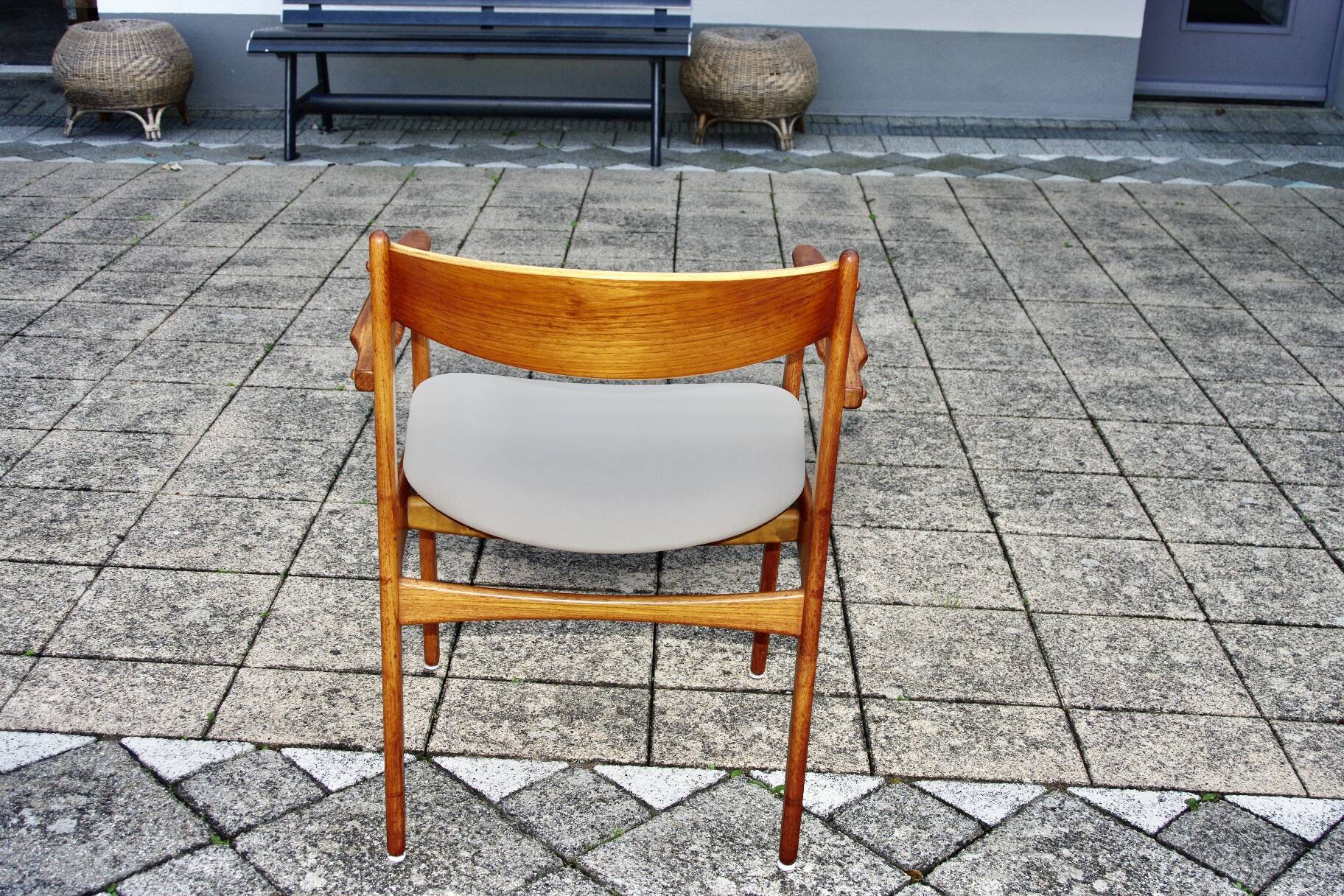 VINTAGE OFFICE CHAIR BY ERIC BUCH FOR OD MOBLER DENMARK 1960s