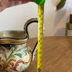 Small earthenware jug from Faenza, hand-painted Ca Pirota.