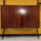 Modular library Urio in teak by Ico & Luisa Parisi for MIM, Rome, 1960s.