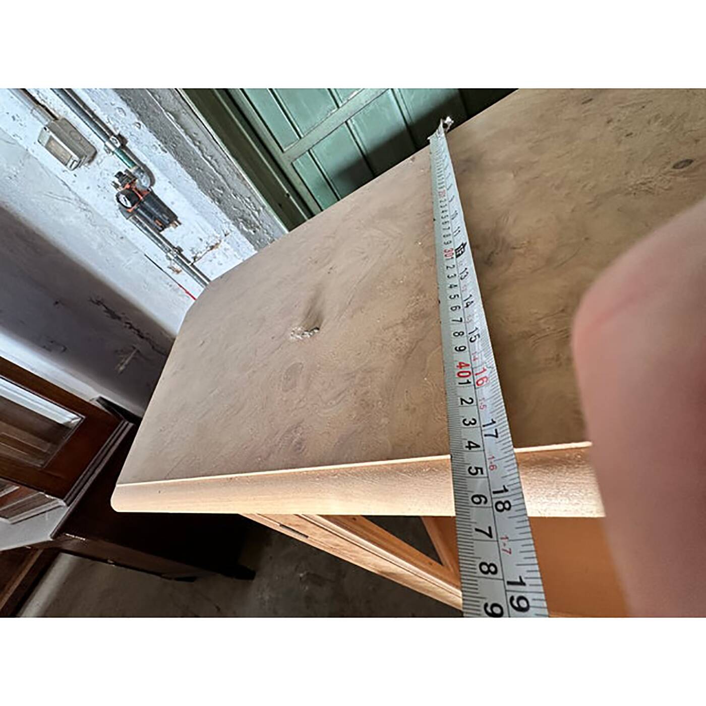 Italian Natural Cabinet With Briar Drawer