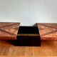 1970s Elm Burl Bar Coffee Table