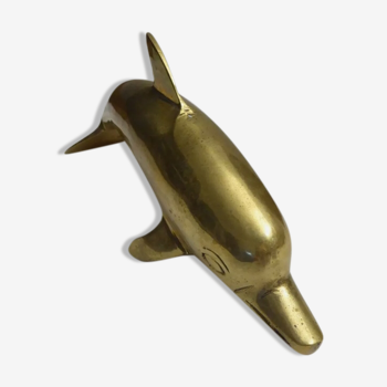 Brass dolphin 19.5 cm