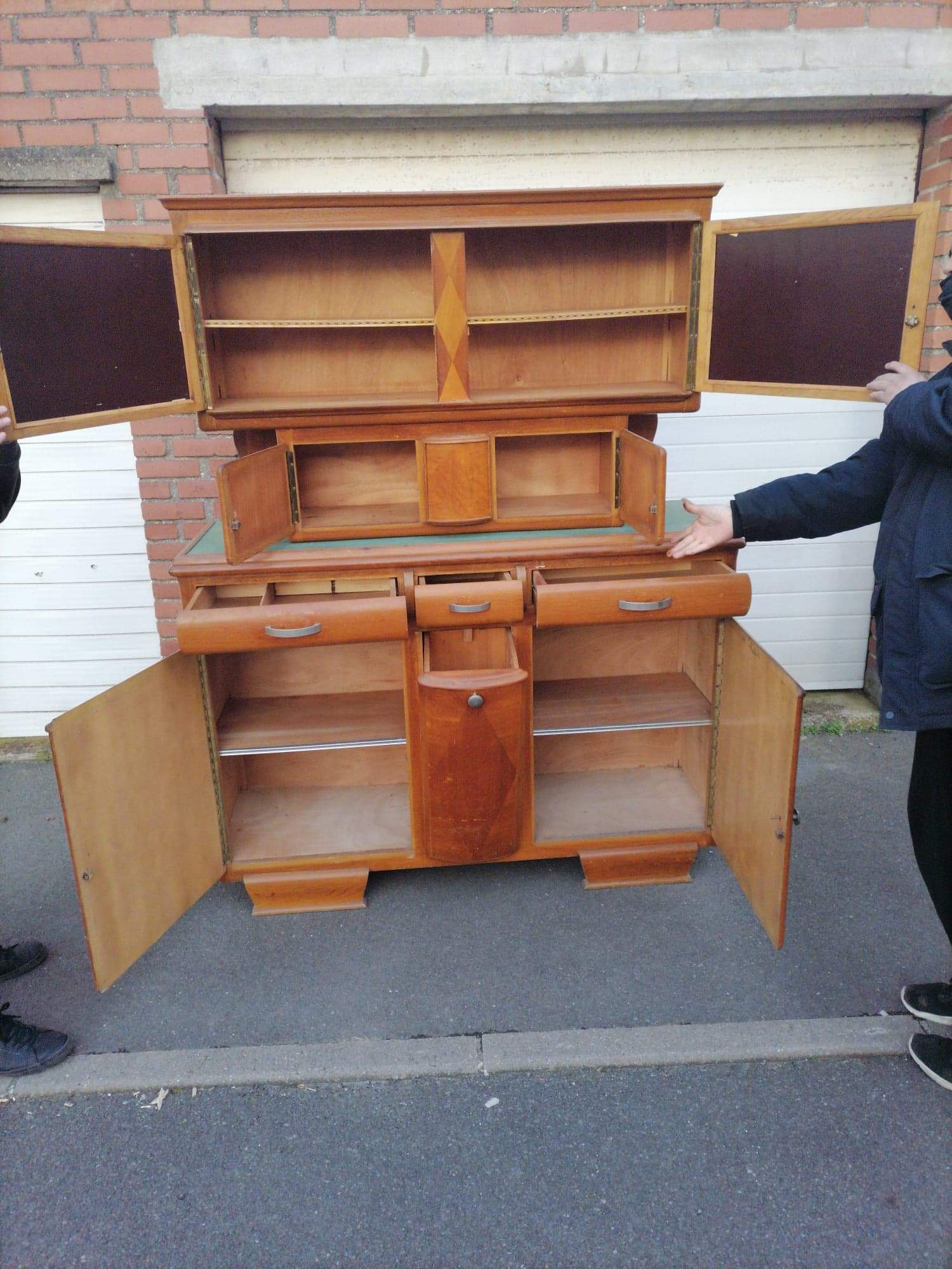 Bahut furniture Buffet mado vintage 1950