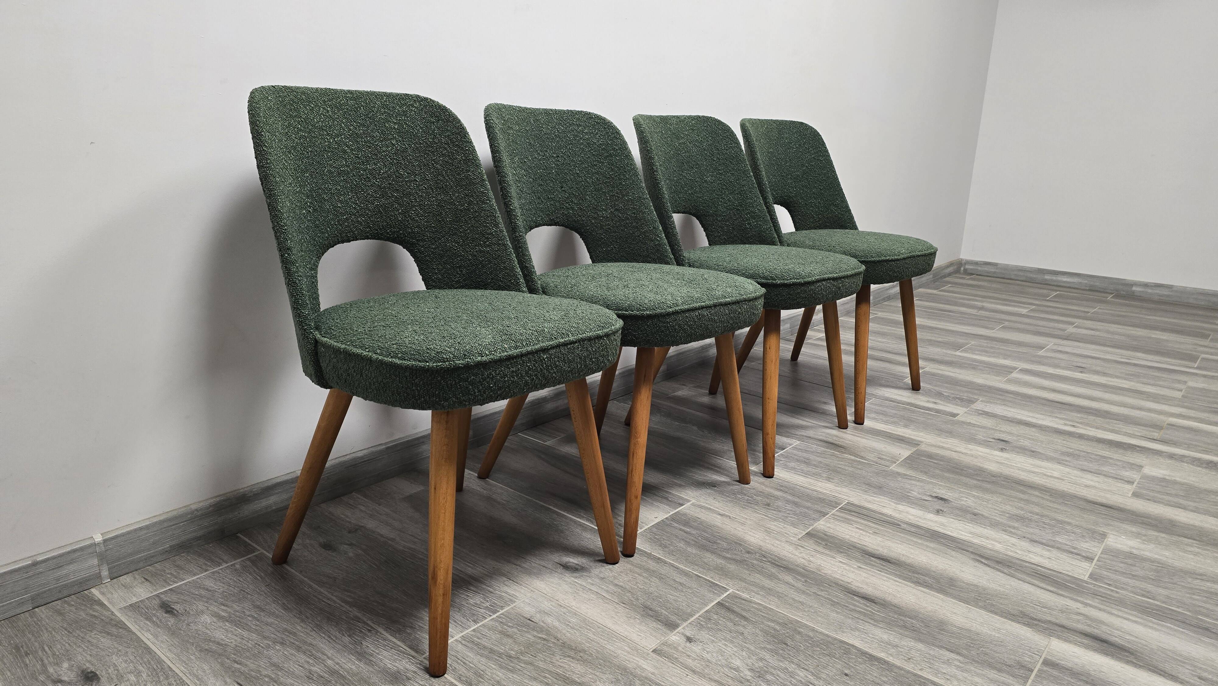 Dining Chairs by Oswald Haerdtl for Ton, 1950s, Set of 4