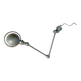 Jieldé workshop lamp, 2 arms, 1950s, vintage French