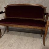 Velvet bench