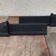 Former pair de chenet head woman black metal great vintage chimney