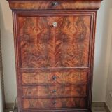 18th century secretary in Cuban mahogany