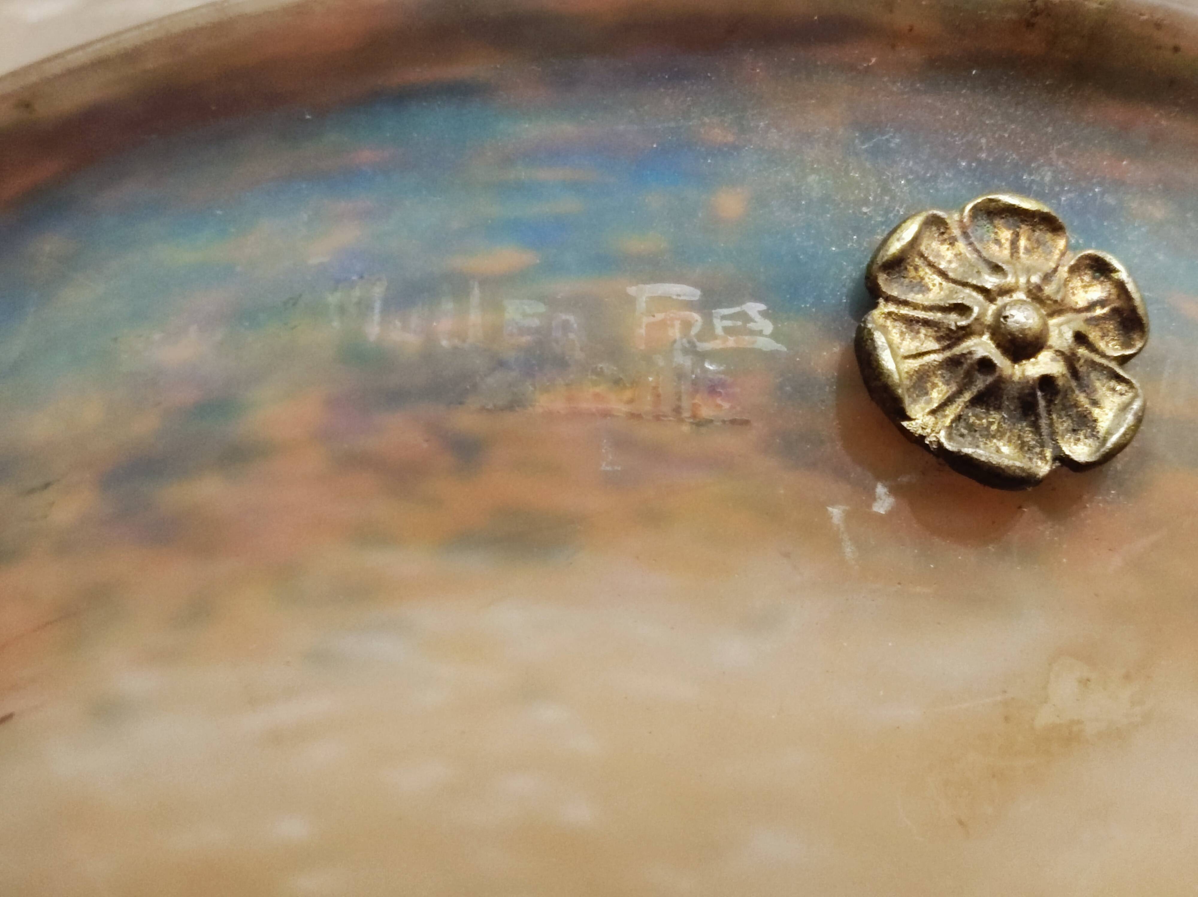 Suspension, Müller & Fils basin, Art Deco