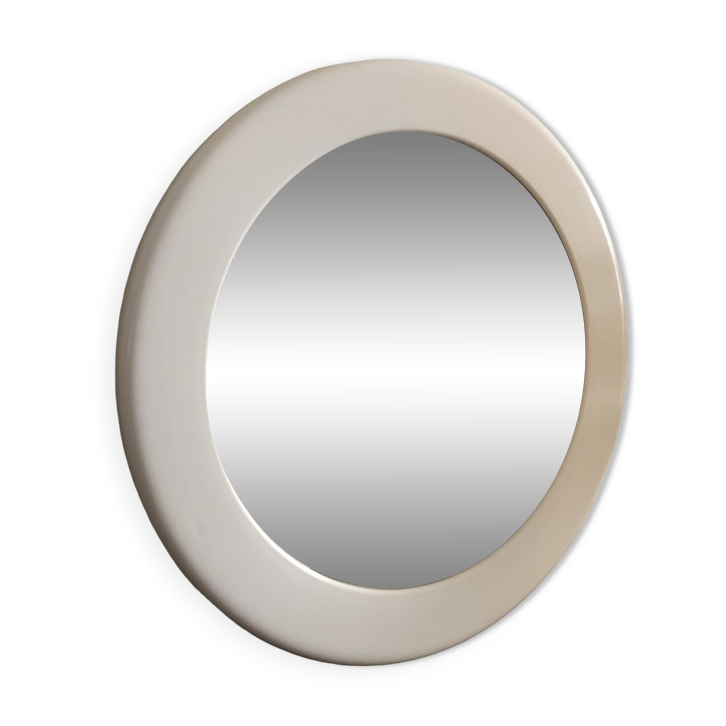 Vintage 70s round mirror bench Syla