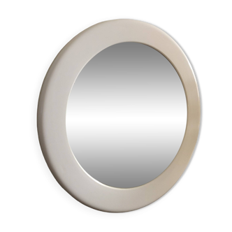 Vintage 70s round mirror bench Syla