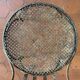Chaise de jardin en fer peint XIXe