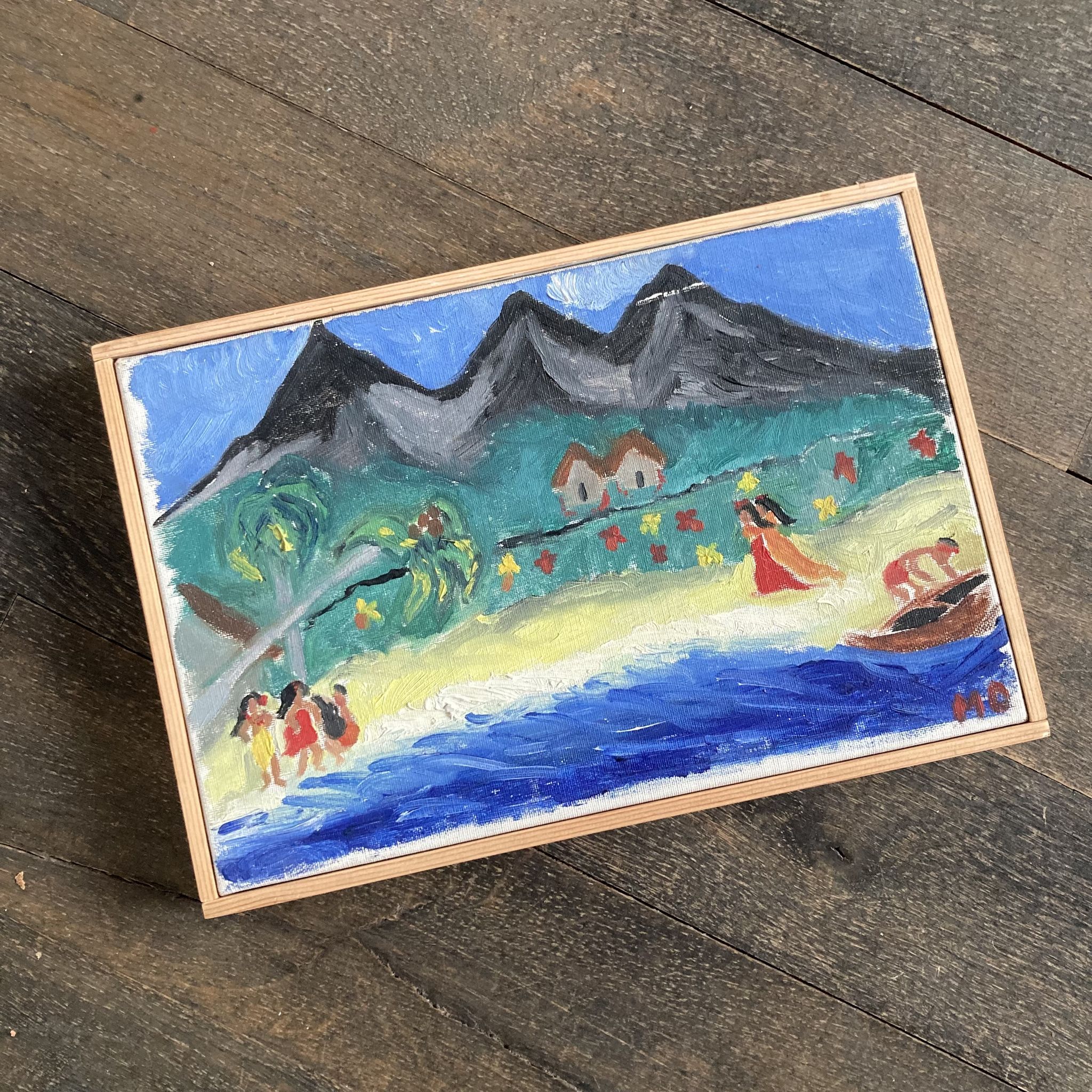 Tahiti painting 1965