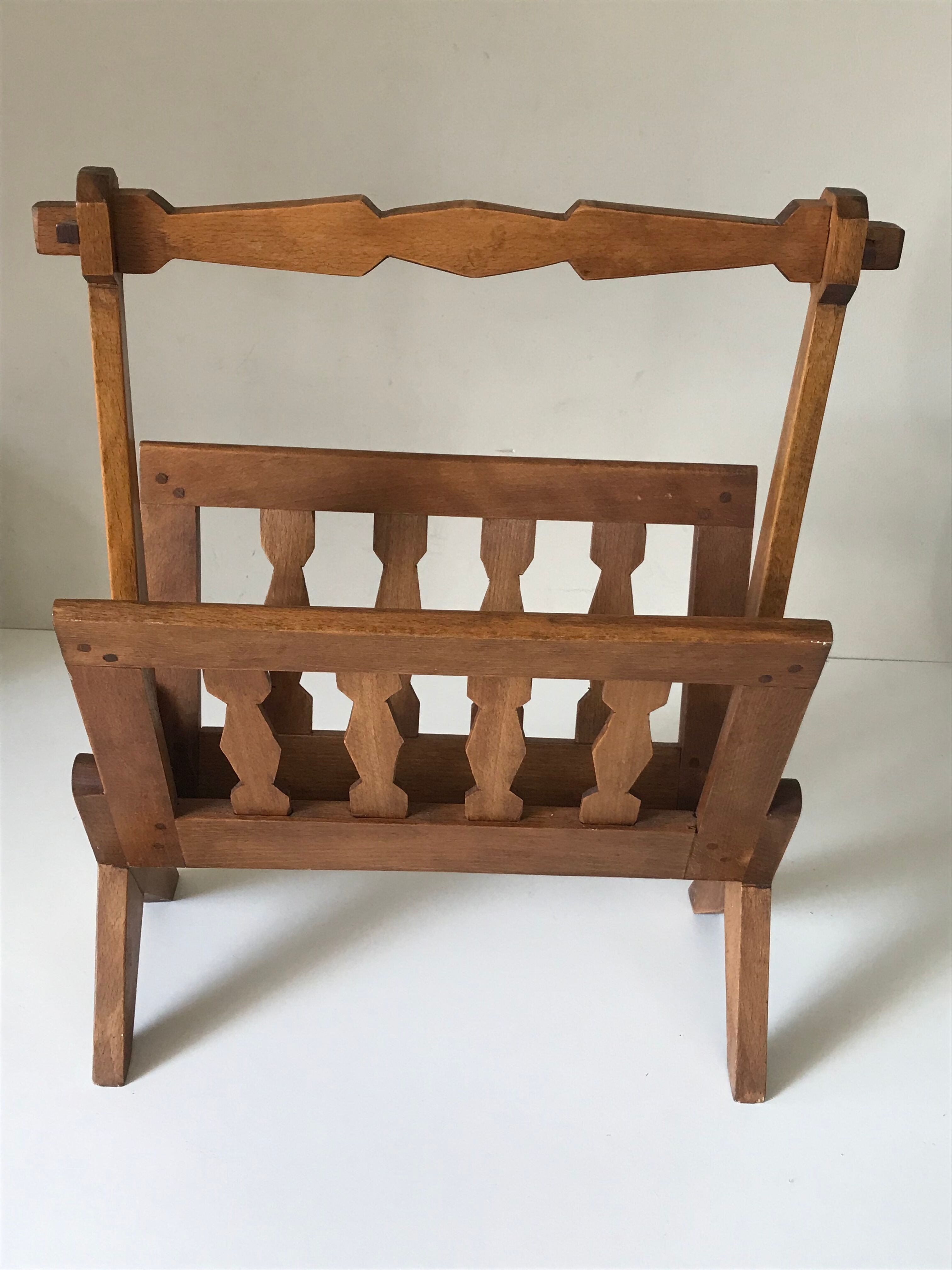 Vintage magazine holder 60 s