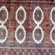 Carpet Boukhara Afghan Vintage 155x123cm.