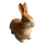 Ceramic rabbit terrine