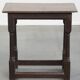 Large Antique English Side Table/Stool