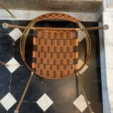 Series of 6 garden armchairs and patio Scoubidou', Italian Vintage Design 1950s