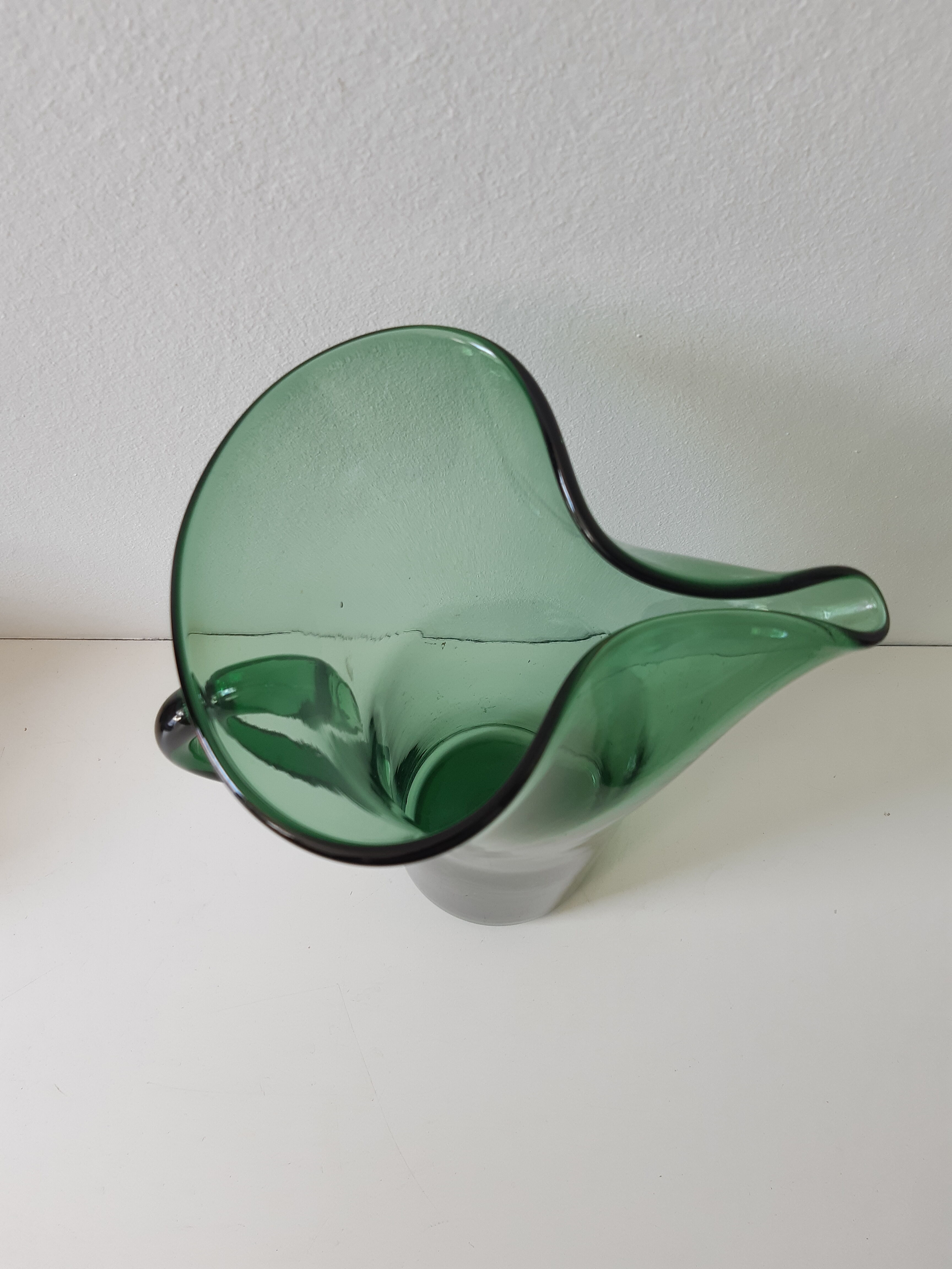 Vintage glass pitcher