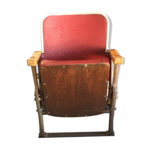 Ancien fauteuil de cinéma des